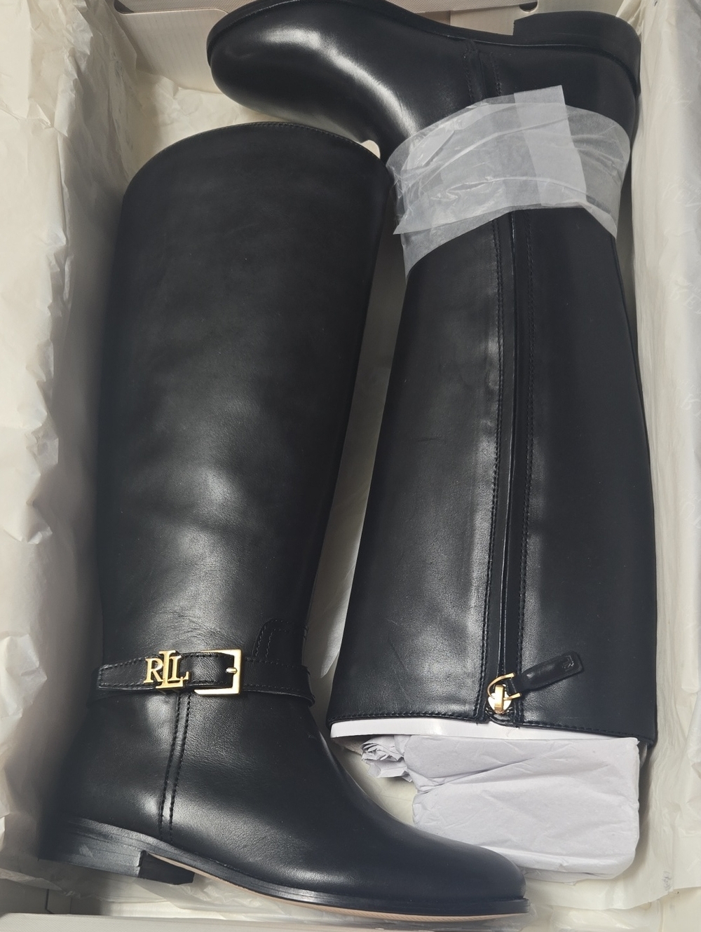 Lauren Ralph Lauren Leather Boots